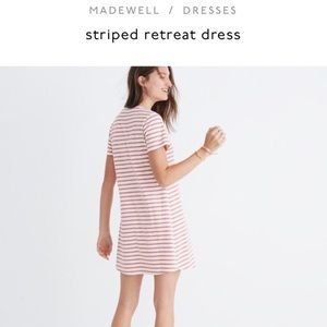 Striped retreat dress from Madewell! BNWT